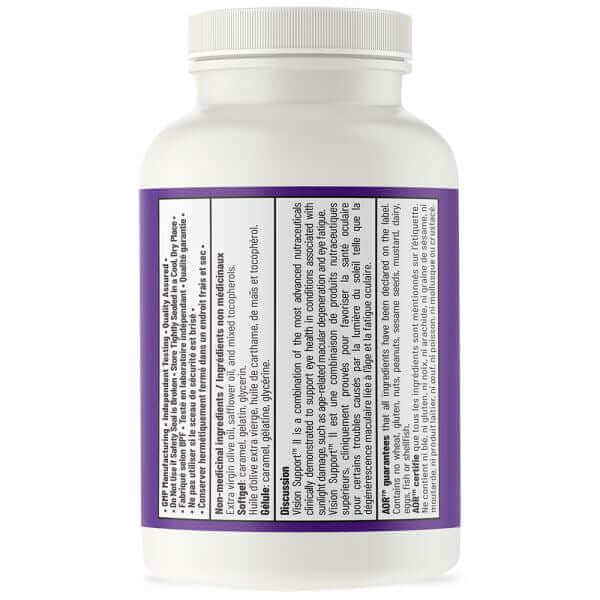 AOR Vision Support II 60 Softgels - Image 3