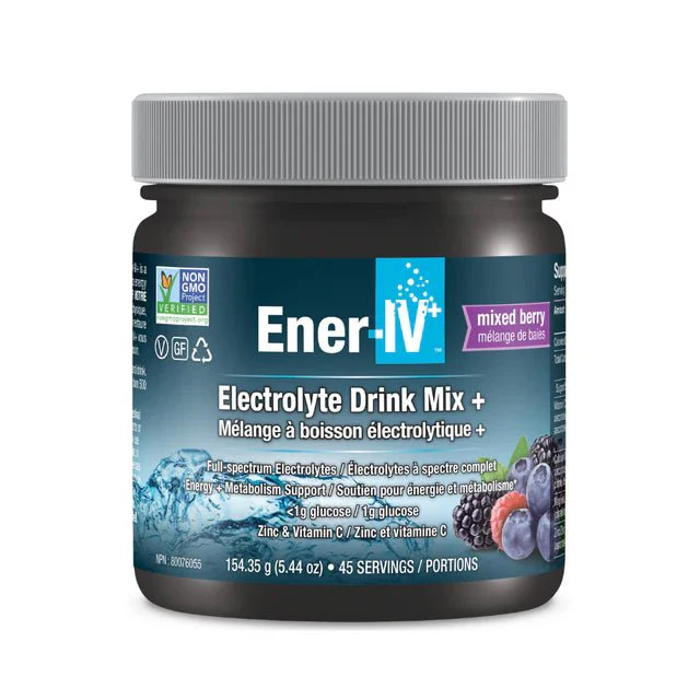 Ener-Life Ener-IV+ Electrolyte Drink Mix 167 Grams, 45 Servings - Image 3