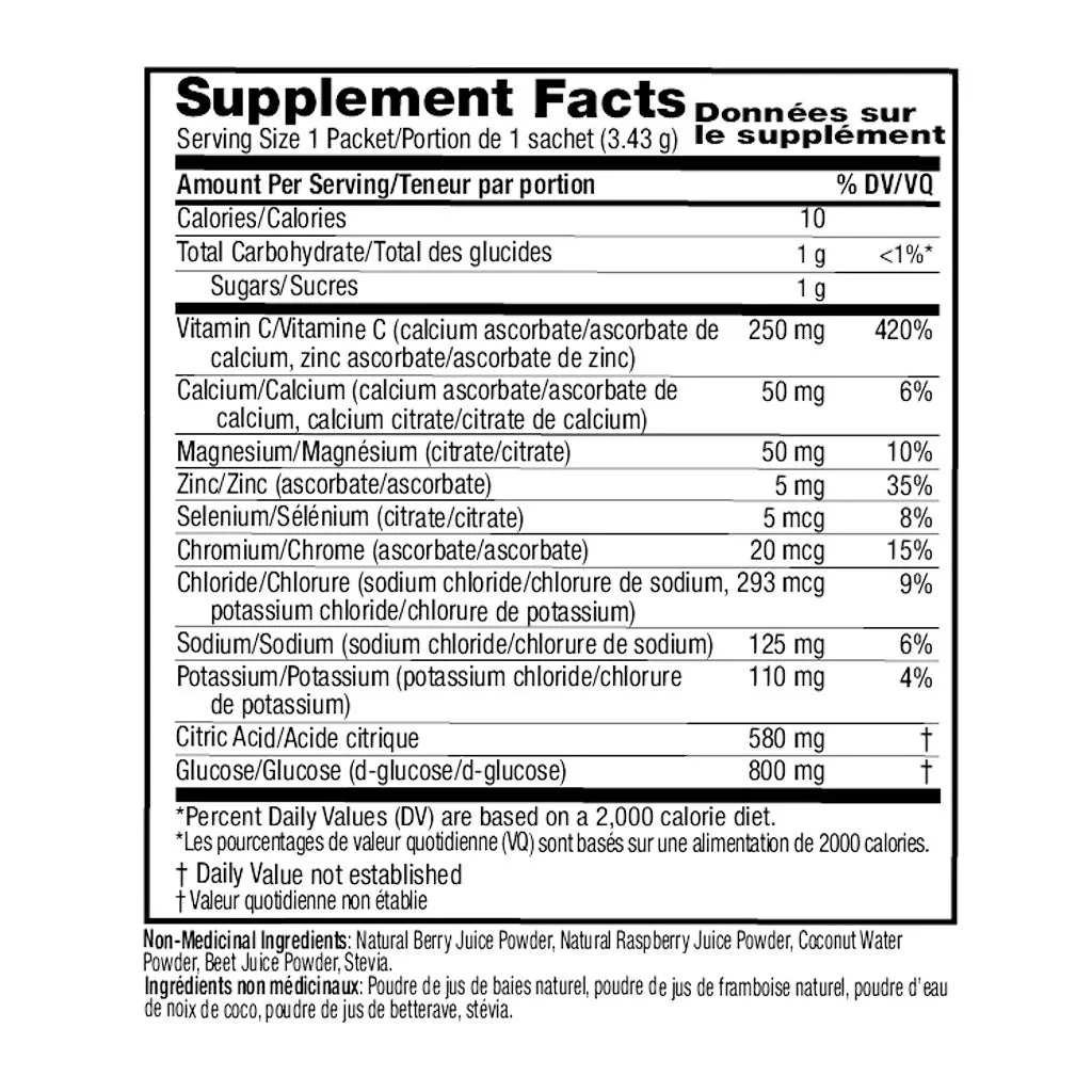 Ener-Life Ener-IV+ Electrolyte Drink Mix 12 Packets - Image 4