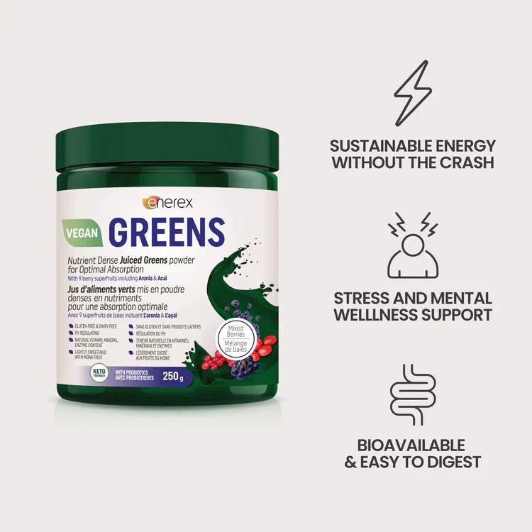 Enerex Greens Mixed Berries Powder - Image 3