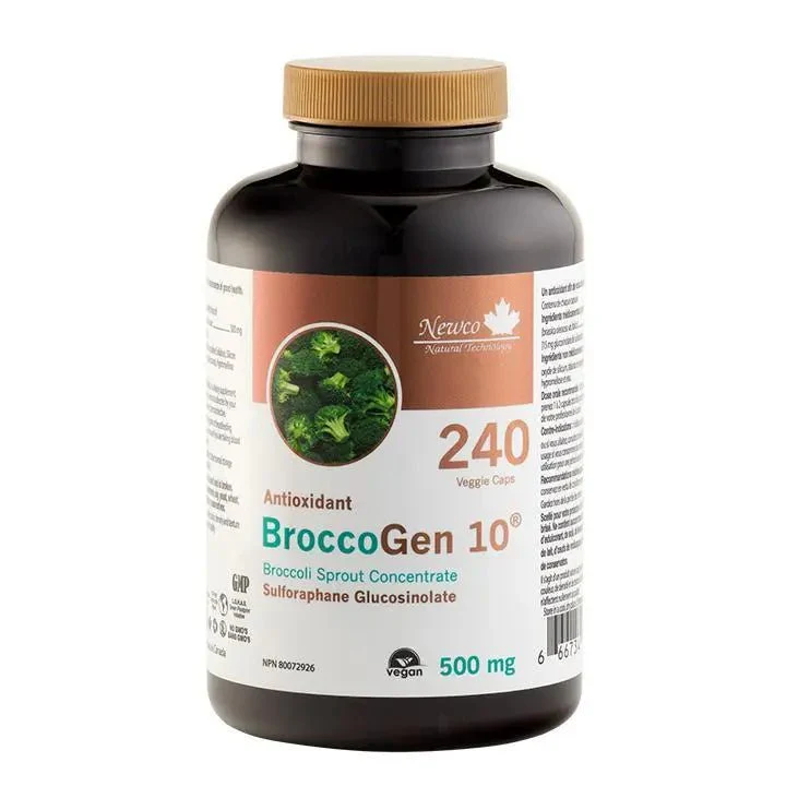 Newco BroccoGen 10® Sulforaphane Glucosinolate 500mg  Veg Capsules - Image 4