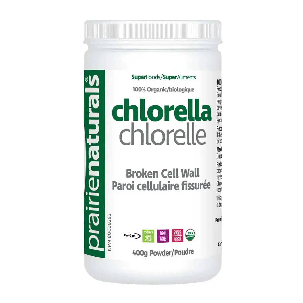 Prairie Naturals Organic Chlorella - Image 5