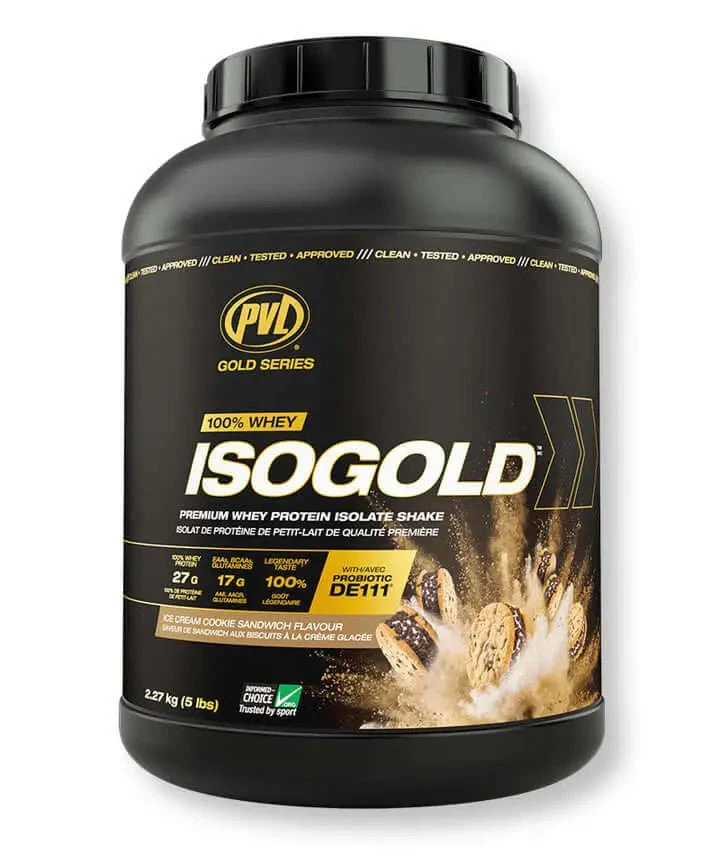 PVL ISO GOLD – Grass Fed - Premium Isolate 100% Whey Protein Powder 5 Lbs - Image 3