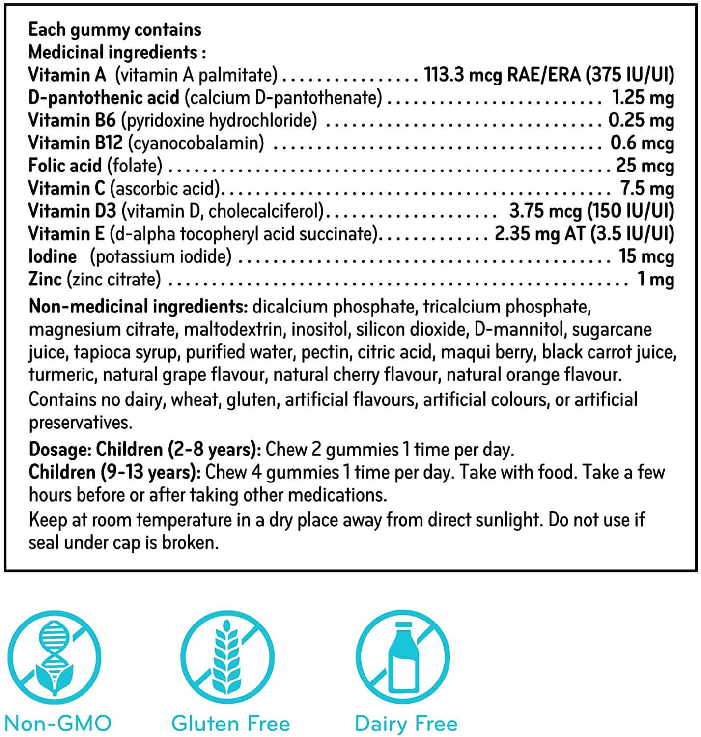 Sisu U-Cubes Children Multivitamin 120 Gummies - Image 4