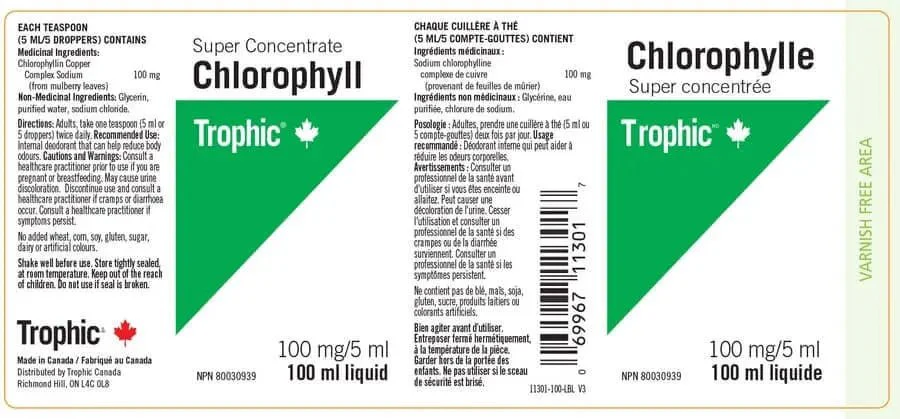 Trophic Liquid Chlorophyll Super Concentrate - Image 3